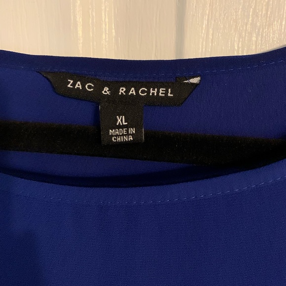 Zac and Rachel size XL blue blouse - Picture 4 of 4